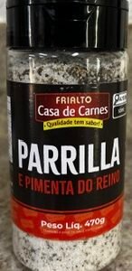 Sal Frialto Parrilla e Pimenta Do Reino 470g